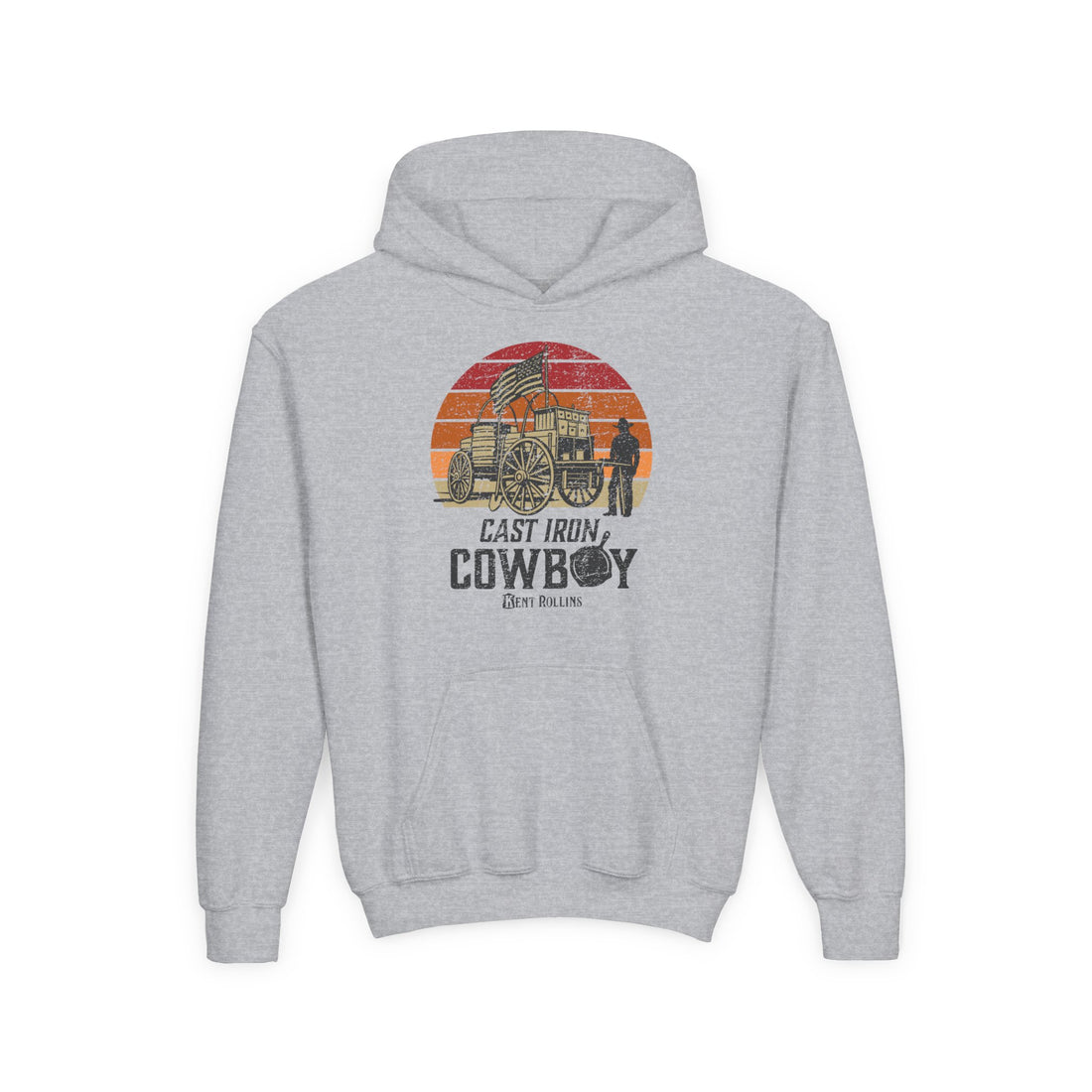 Cast Iron Cowboy Kids Hoodie