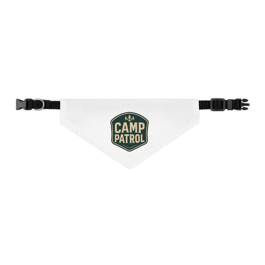 Camp Patrol Pet Bandana Collar