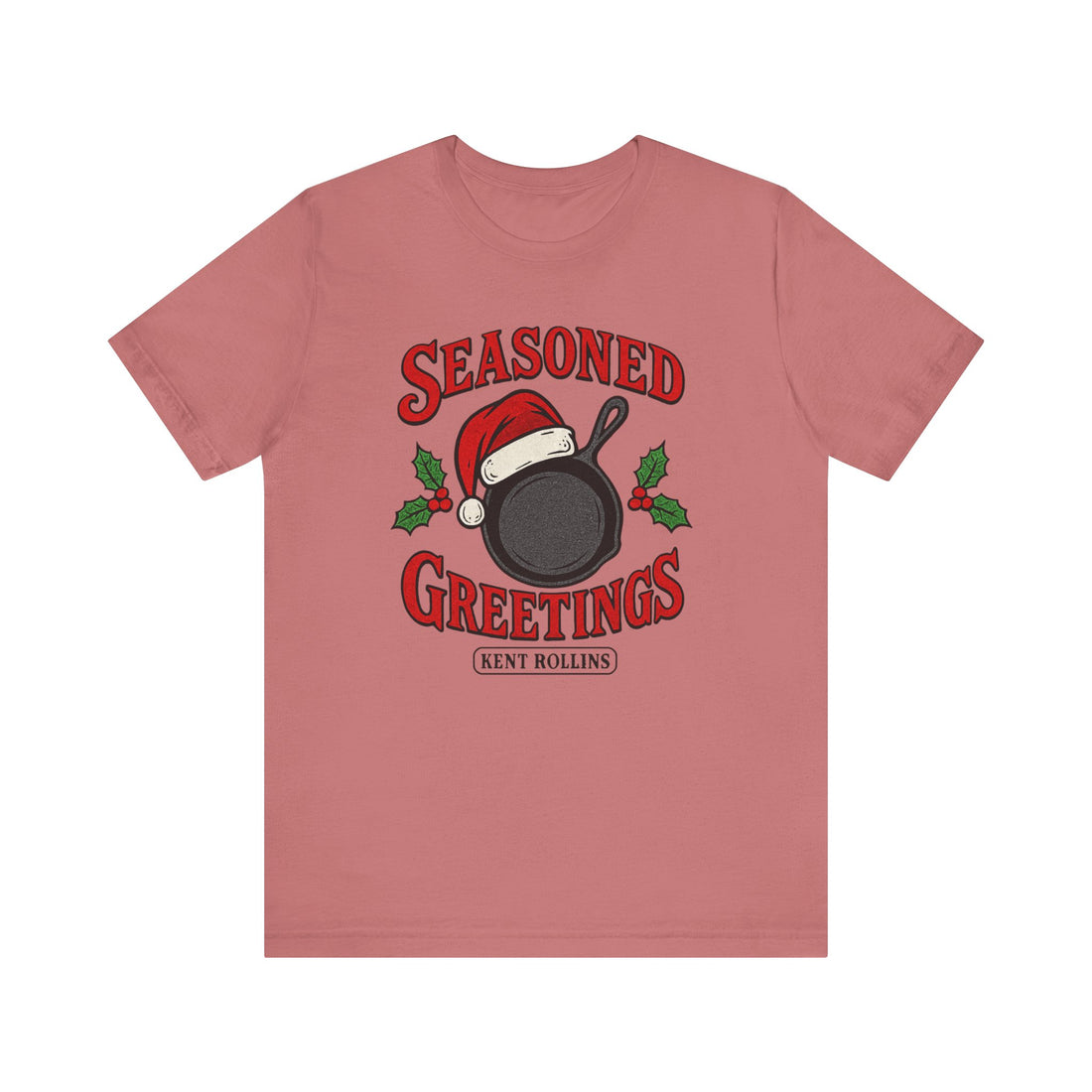 Seasoned Greetings Cast Iron Christmas Tee