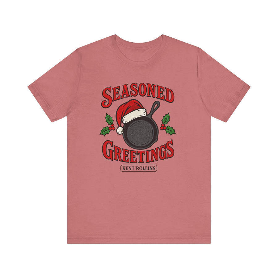 Seasoned Greetings Cast Iron Christmas Tee