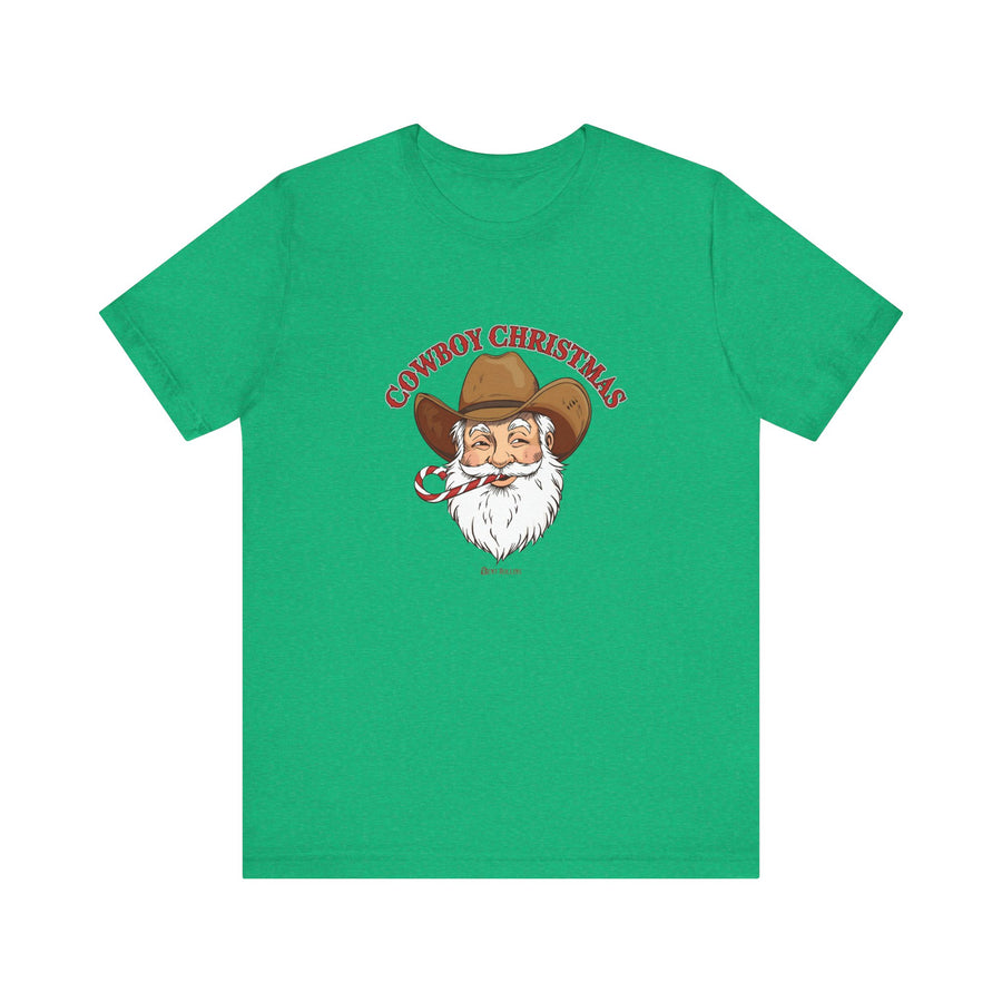 Cowboy Christmas Unisex Adult T-Shirt