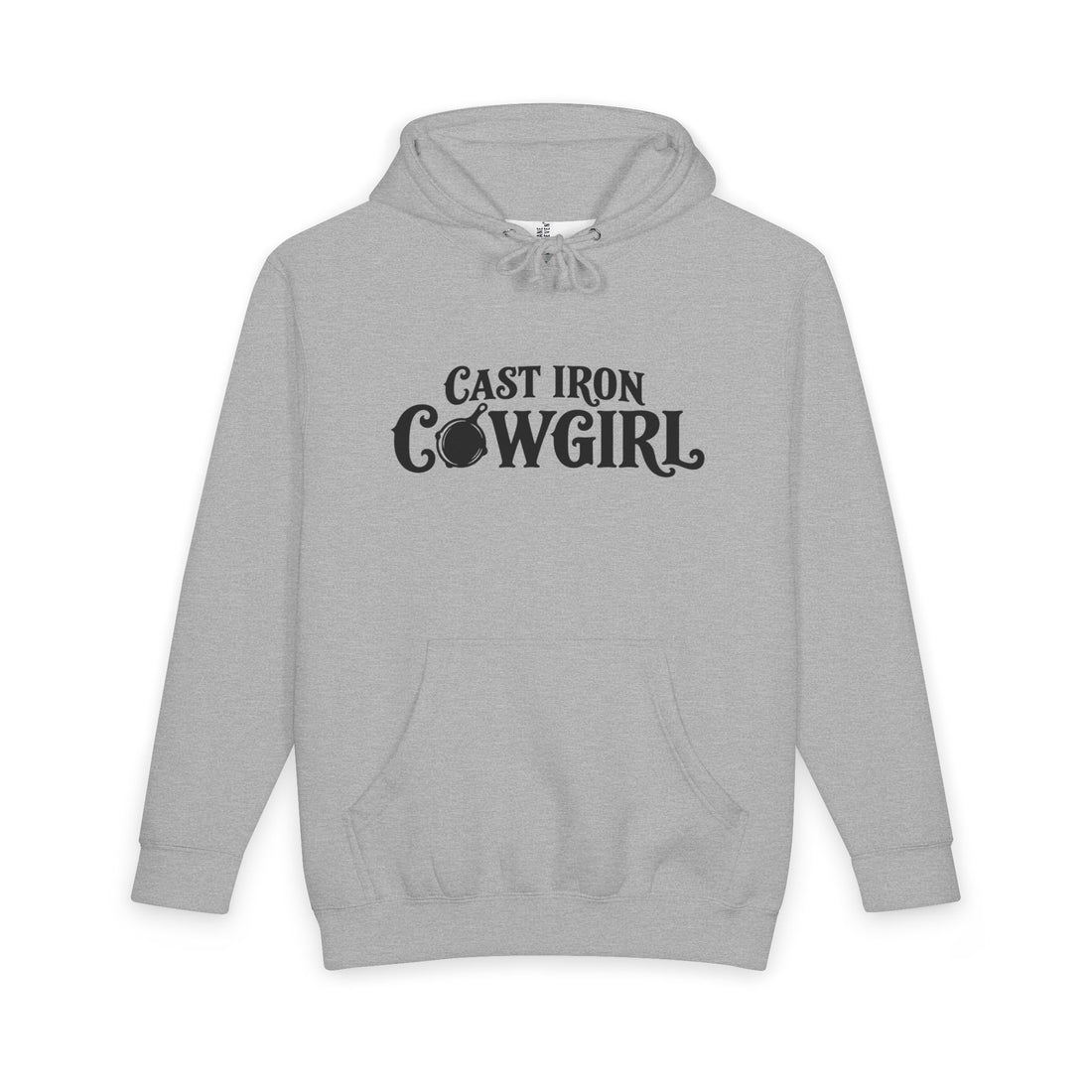 Cast Iron Cowgirl Hoodie — Western Heavyweight Hoodie
