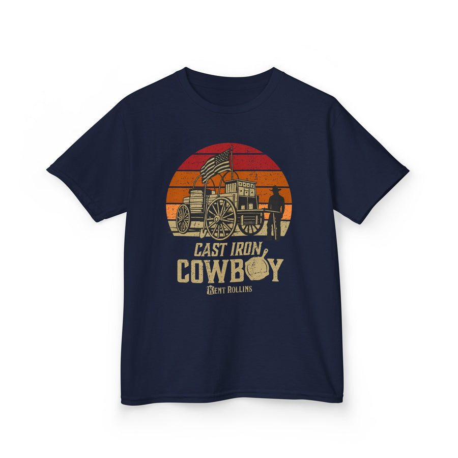 Cast Iron Cowboy Kids Heavy Cotton Tee