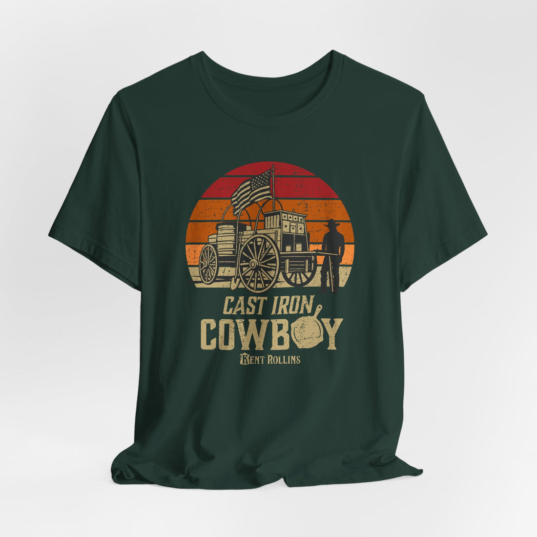 Kent Rollins Cast Iron Cowboy T-Shirt