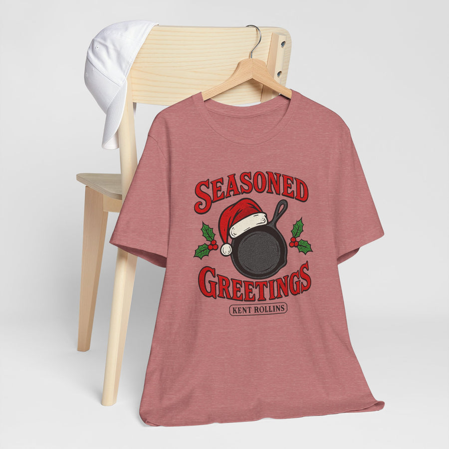 Seasoned Greetings Cast Iron Christmas Tee