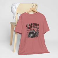 Seasoned Greetings Holiday T-Shirt for Adults