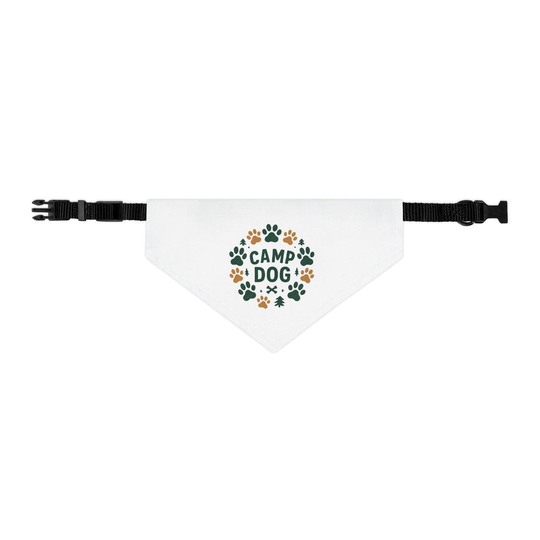 Camp Dog Pet Bandana Collar