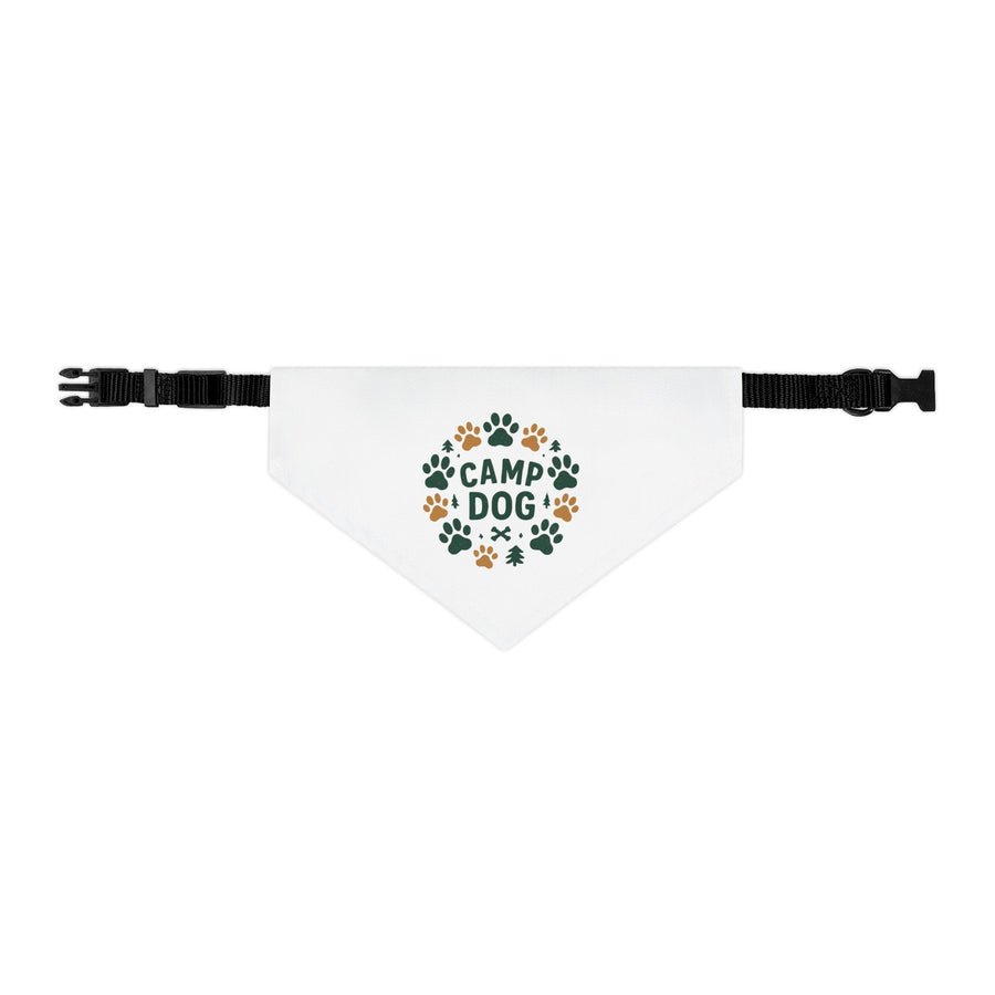 Camp Dog Pet Bandana Collar