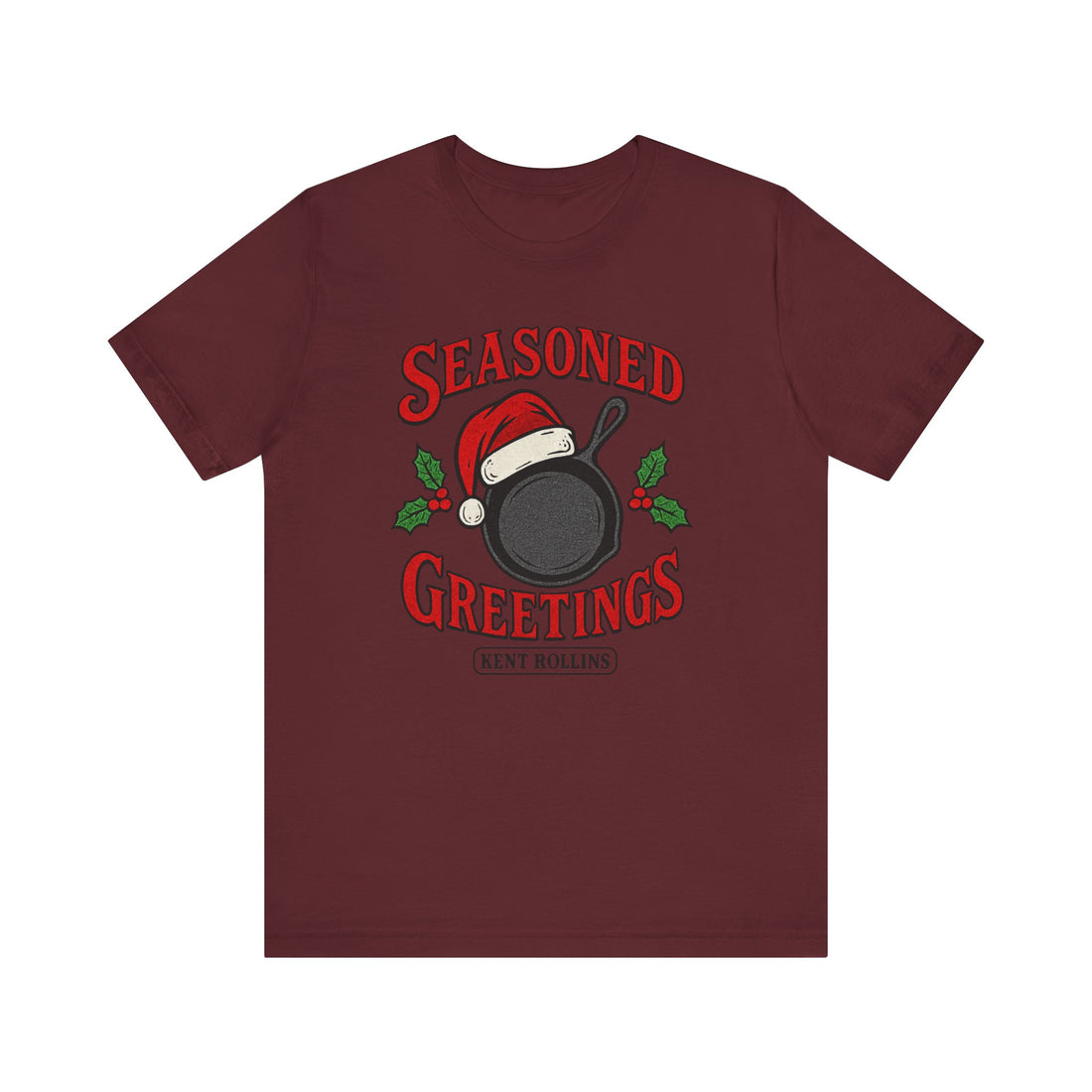 Seasoned Greetings Cast Iron Christmas Tee