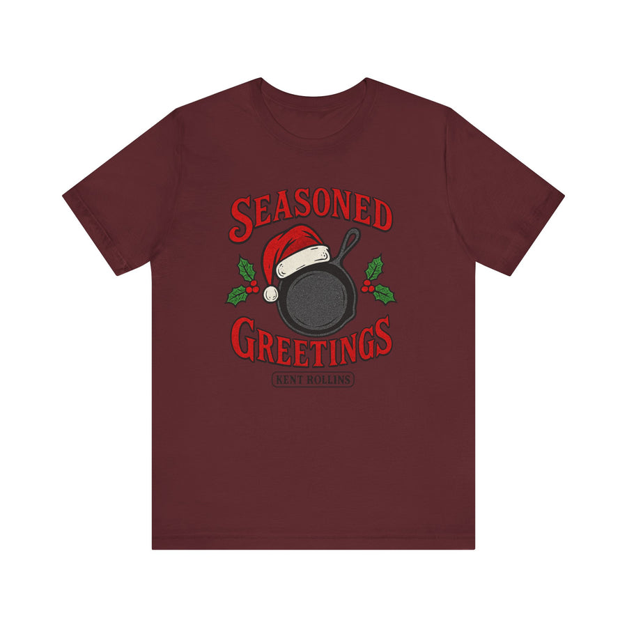 Seasoned Greetings Cast Iron Christmas Tee