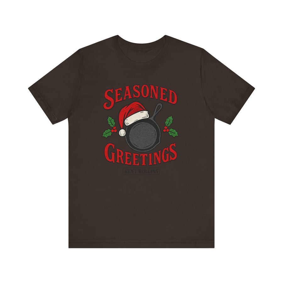 Seasoned Greetings Cast Iron Christmas Tee
