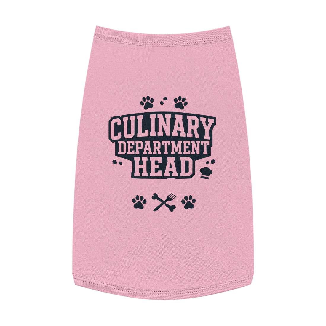 Culinary Department Head Pet Tank Top
