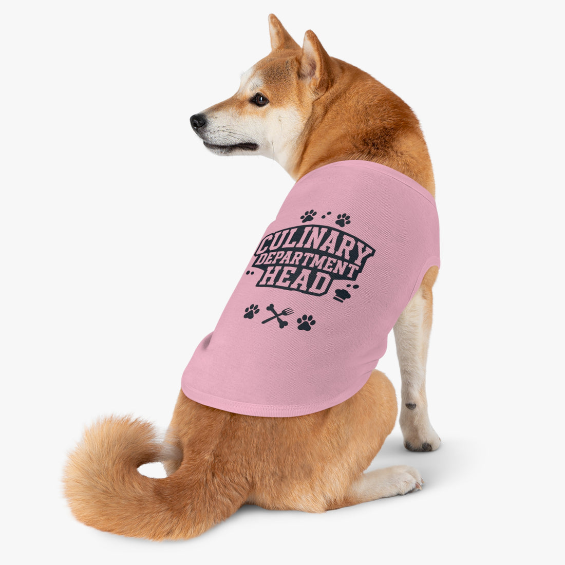 Culinary Department Head Pet Tank Top