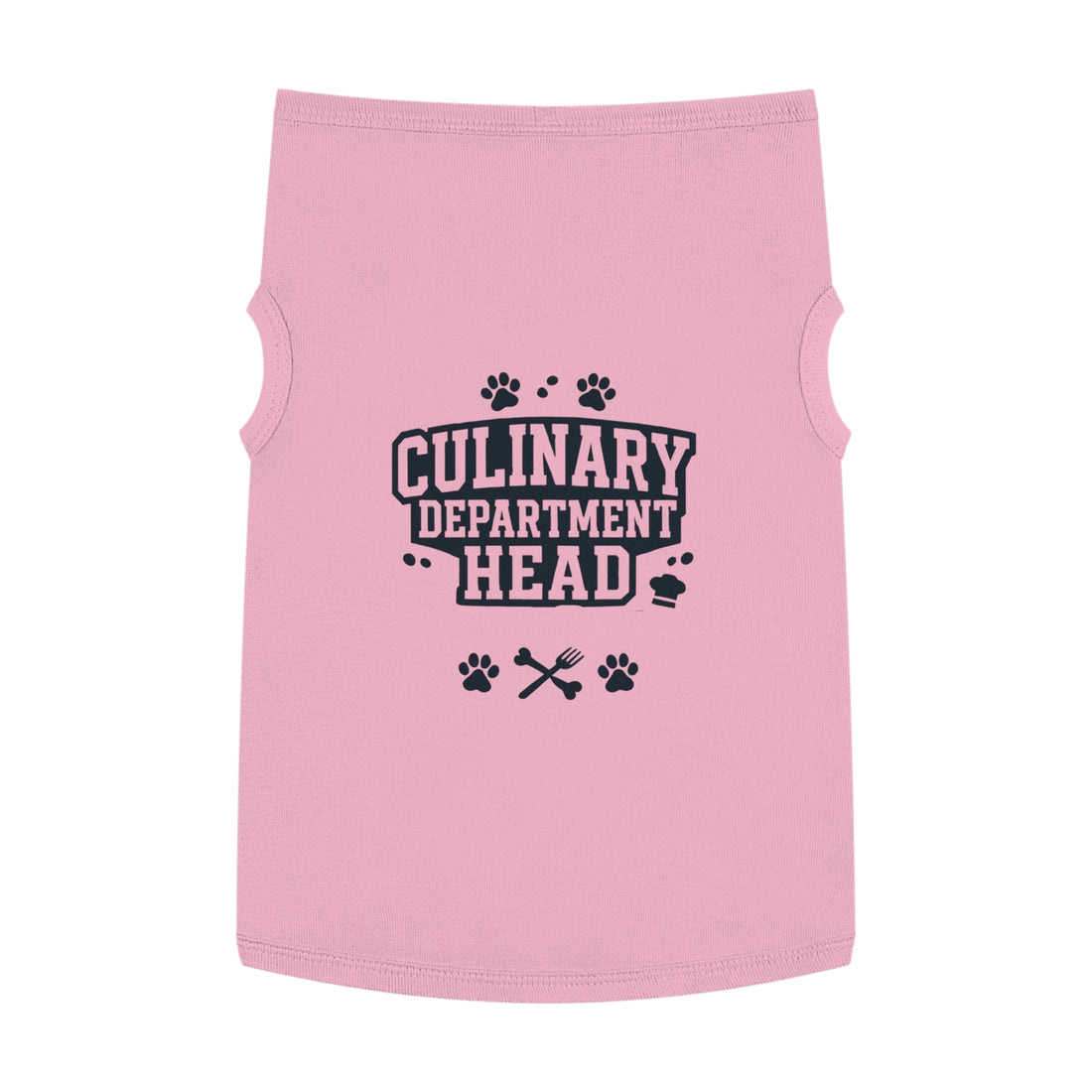 Culinary Department Head Pet Tank Top