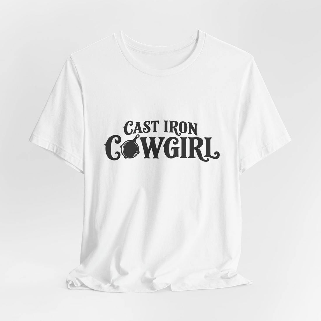 Cast Iron Cowgirl T-Shirt  - Unisex Classic Fit