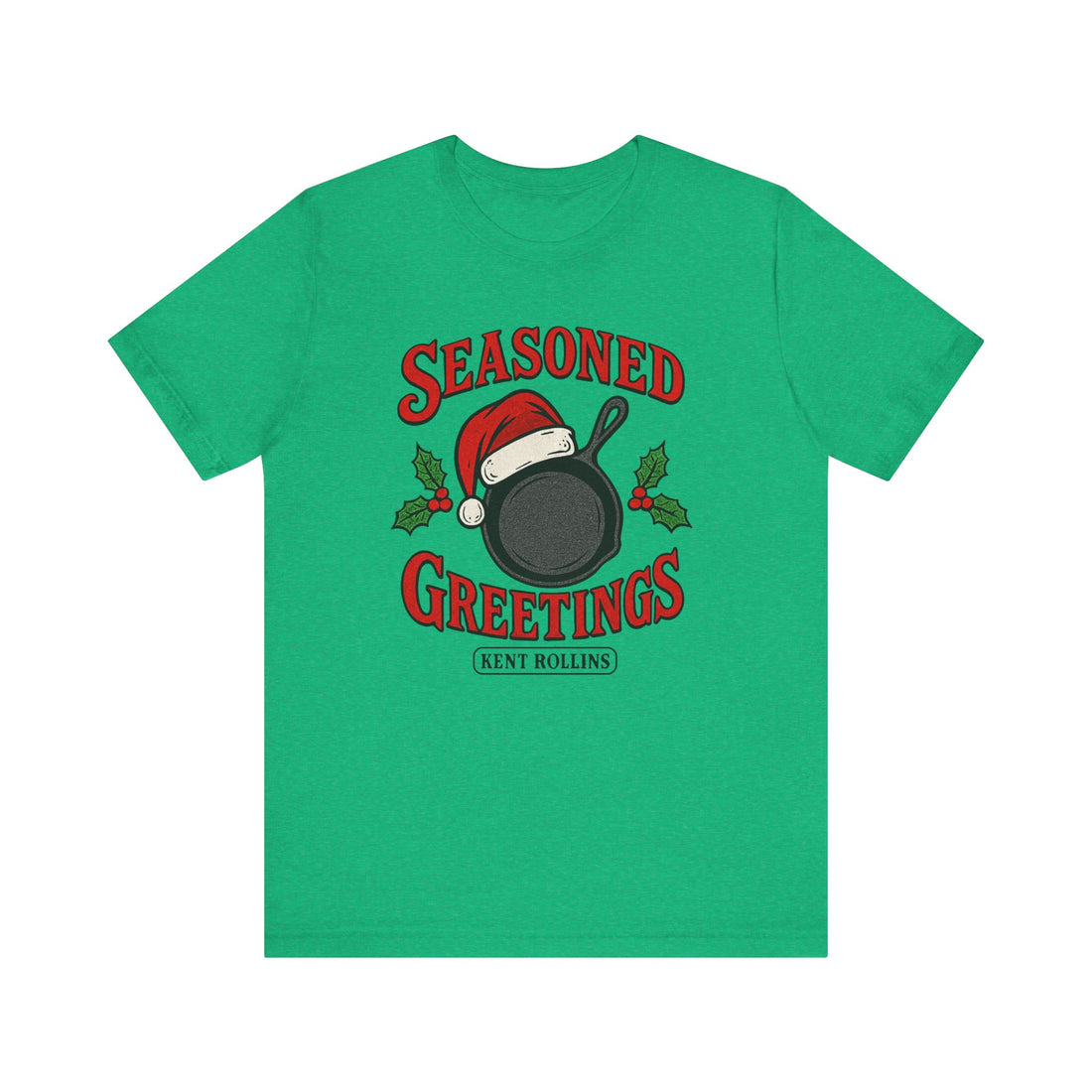Seasoned Greetings Cast Iron Christmas Tee