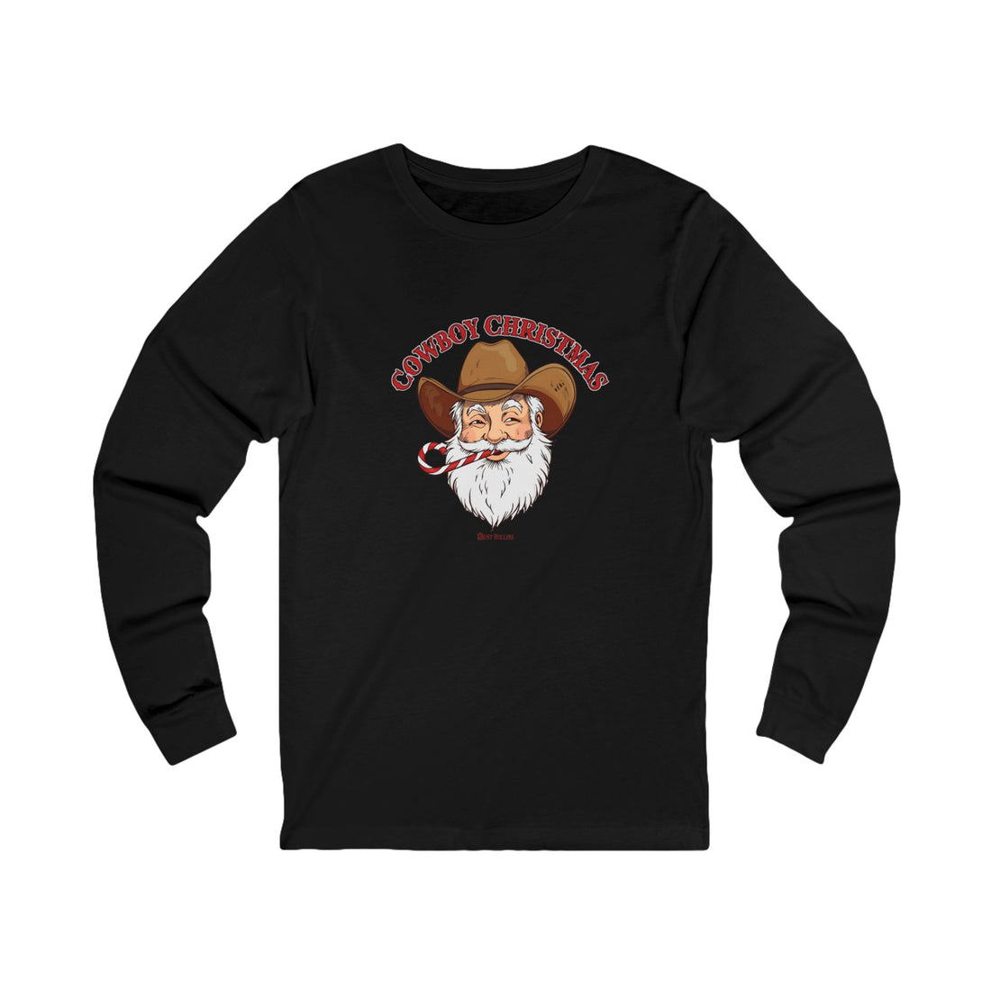 Cowboy Christmas Long Sleeve Tee