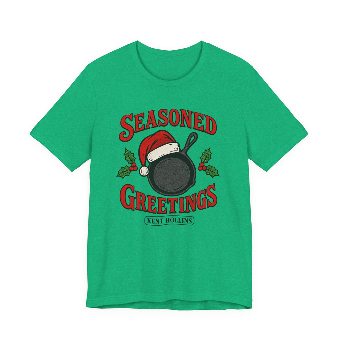 Seasoned Greetings Cast Iron Christmas Tee