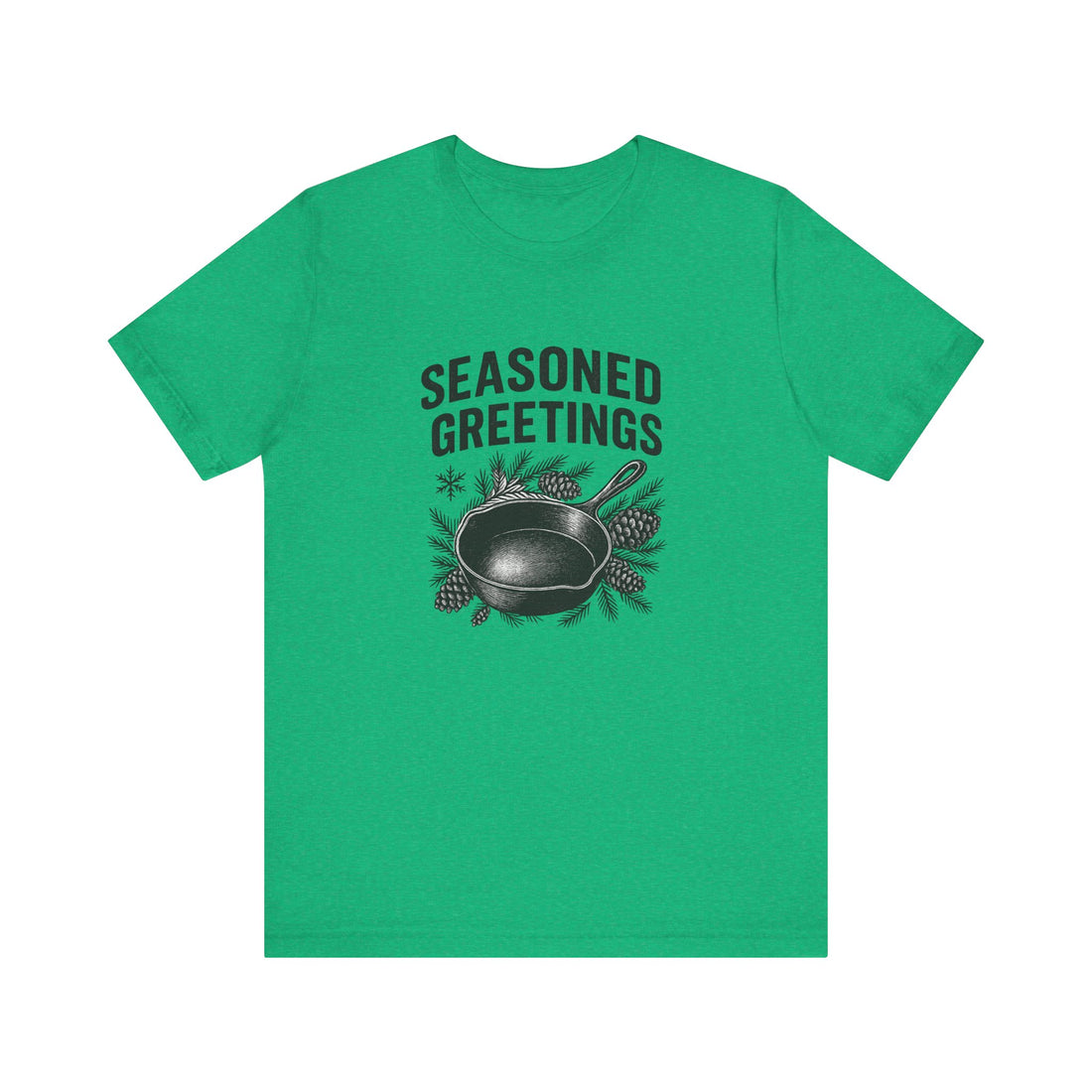 Seasoned Greetings Holiday T-Shirt for Adults