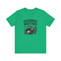 Seasoned Greetings Holiday T-Shirt for Adults