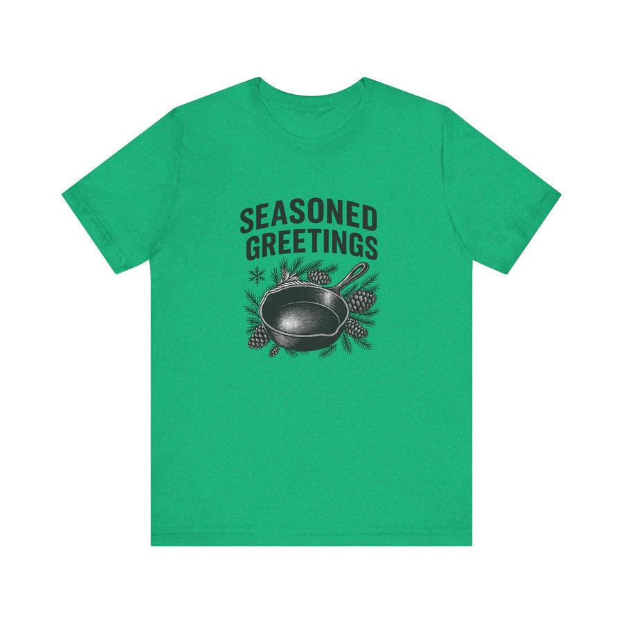 Seasoned Greetings Holiday T-Shirt for Adults