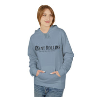 Kent Rollins Fleece Hoodie- You Can't Get Full on Fancy!