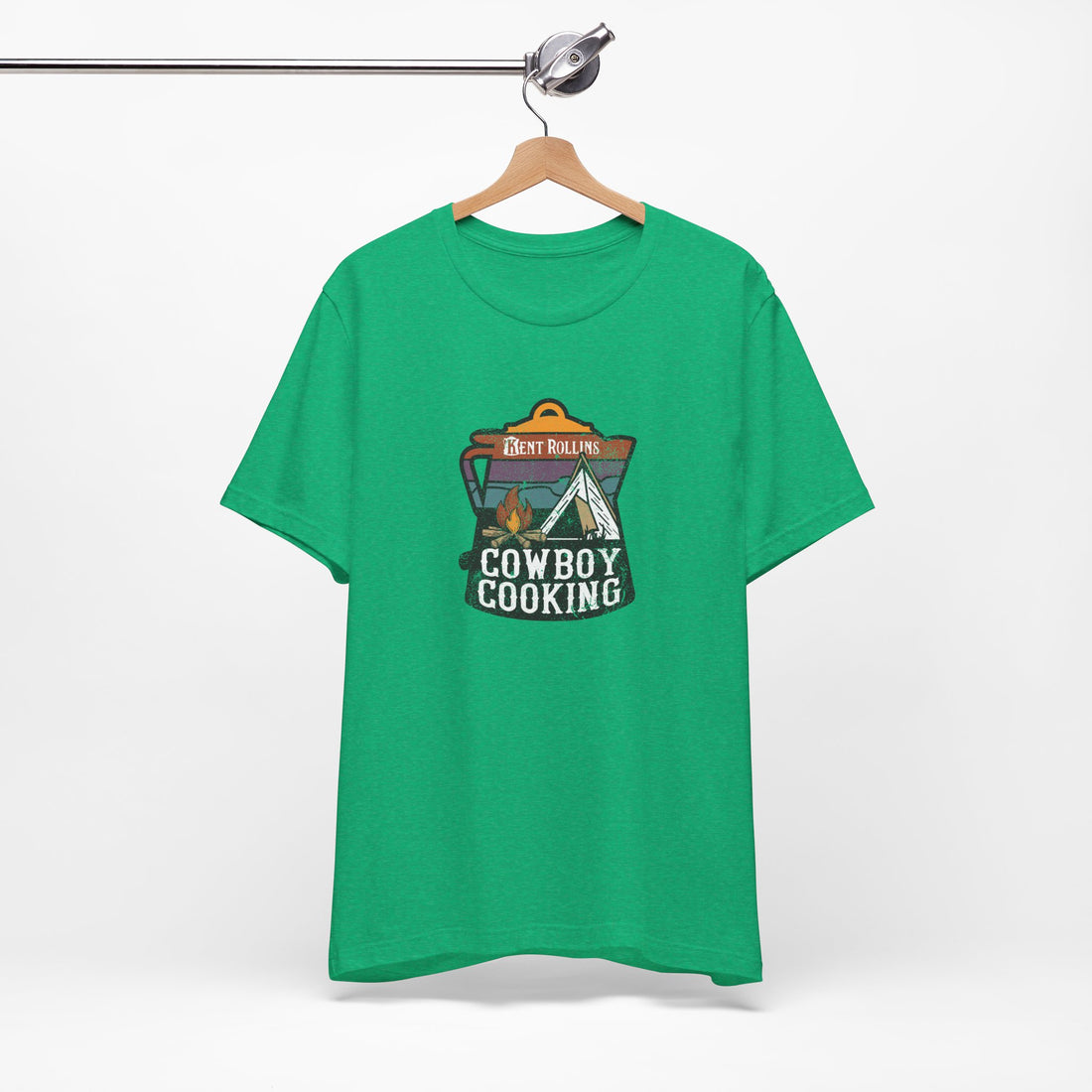 Kent Rollins Cowboy Coffee Pot T-Shirt