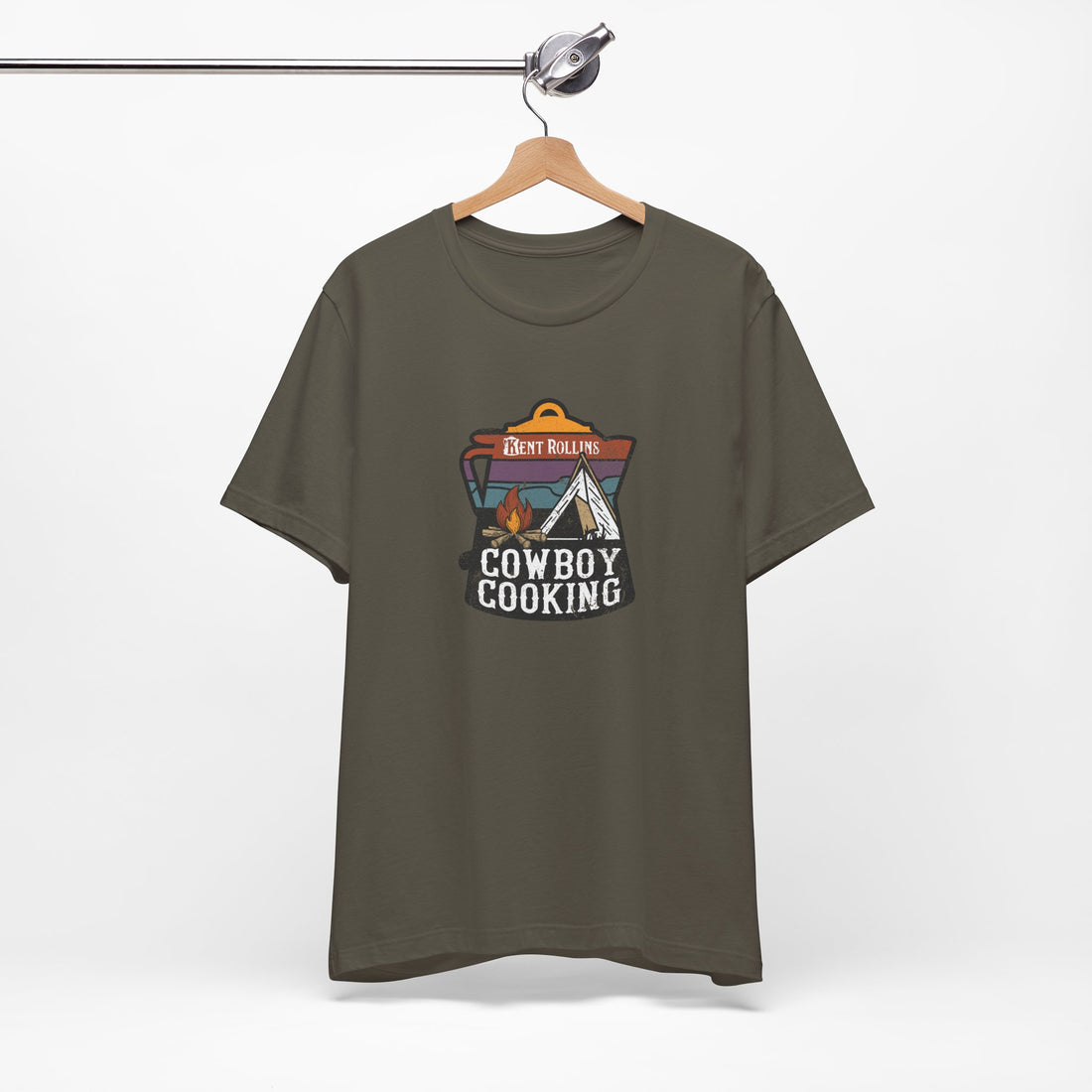 Kent Rollins Cowboy Coffee Pot T-Shirt