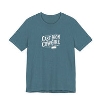 Cast Iron Cowgirl T-Shirt — Adult Unisex Classic Fit