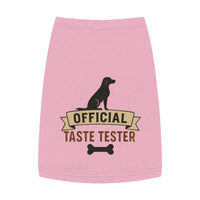 Official Taste Tester Pet Tank Top