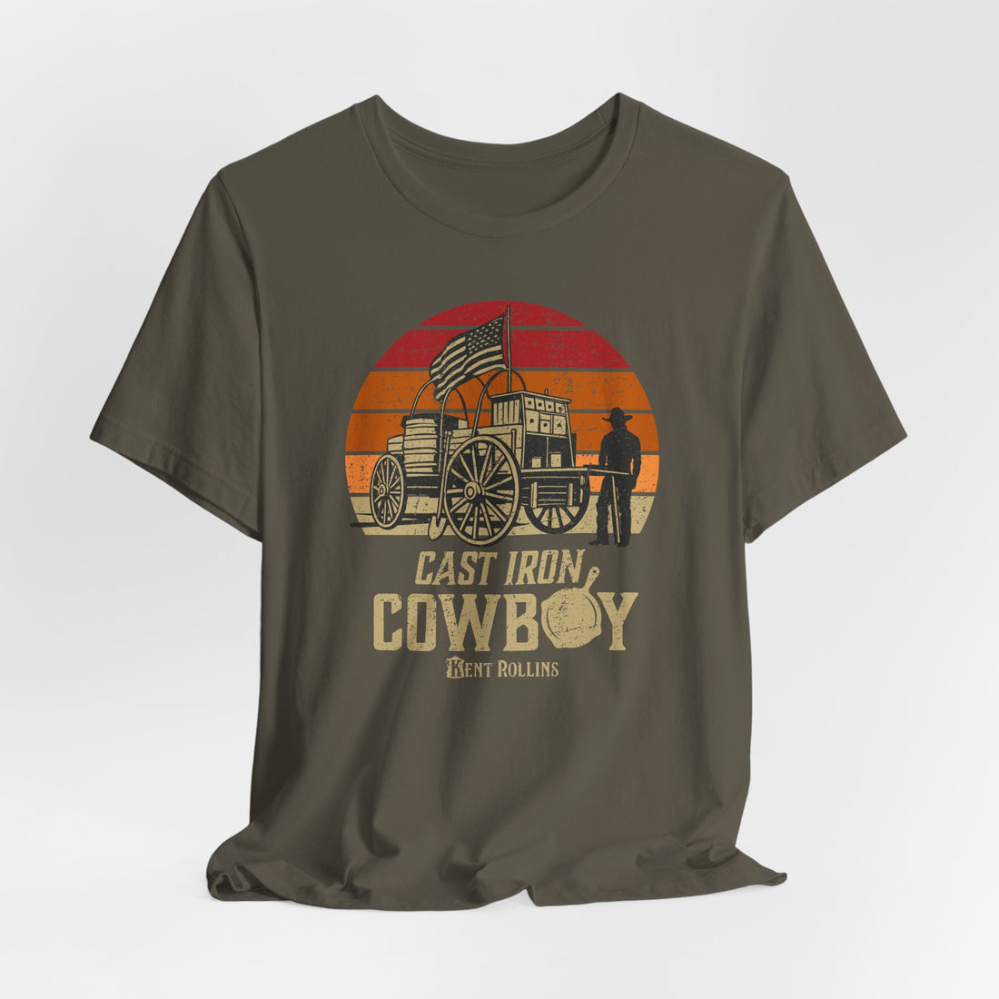 Kent Rollins Cast Iron Cowboy T-Shirt