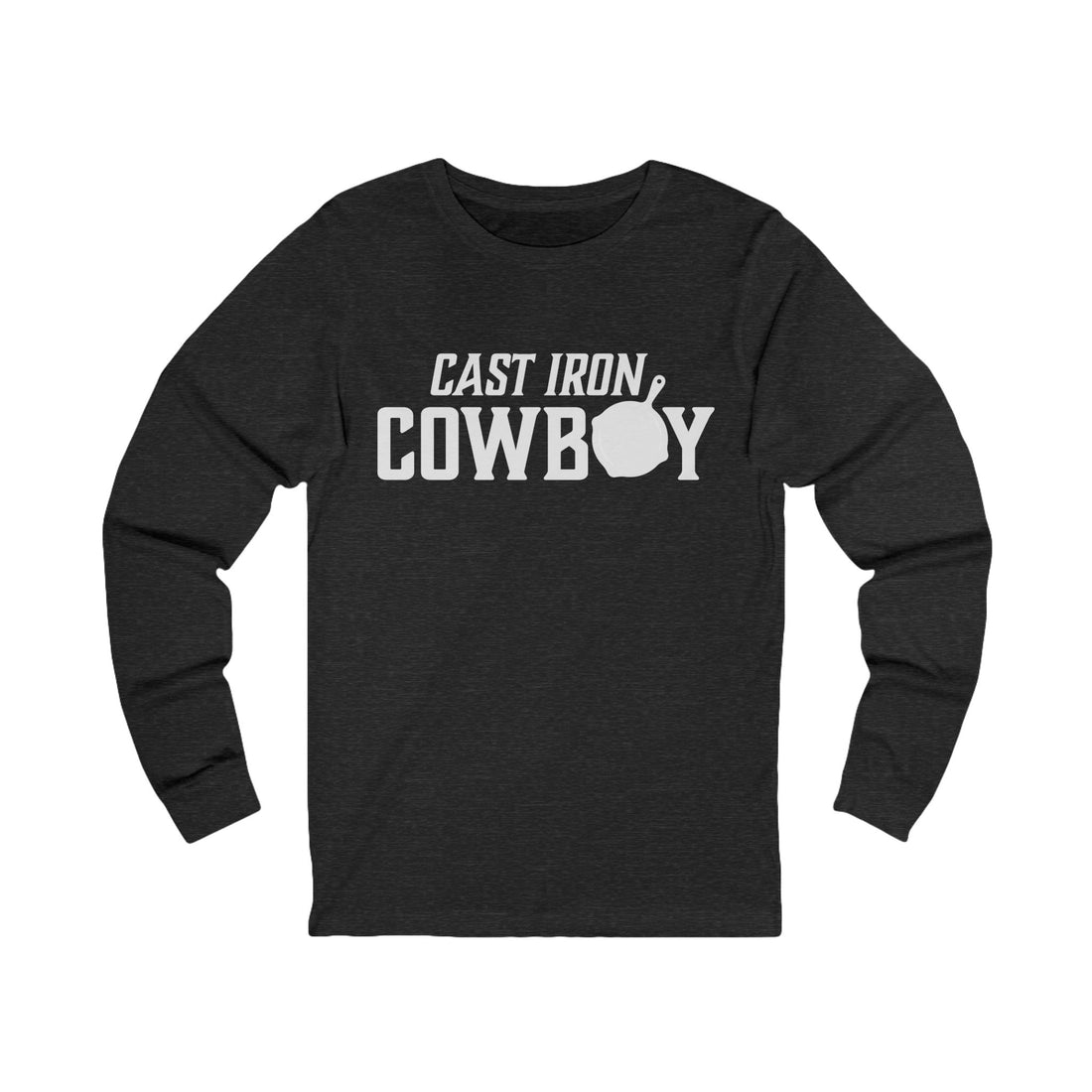 Cast Iron Cowboy Logo Long Sleeved Tee