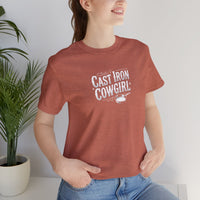 Cast Iron Cowgirl T-Shirt — Adult Unisex Classic Fit