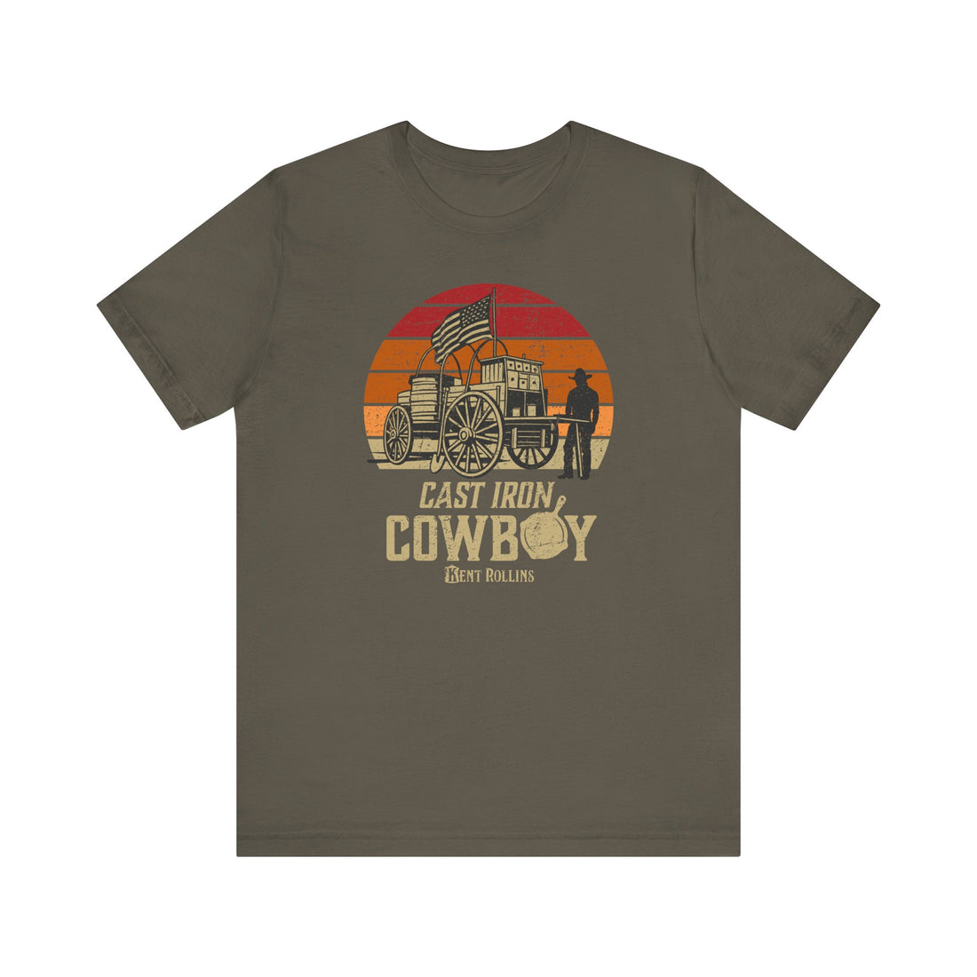 Kent Rollins Cast Iron Cowboy T-Shirt