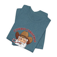 Cowboy Christmas Unisex Adult T-Shirt