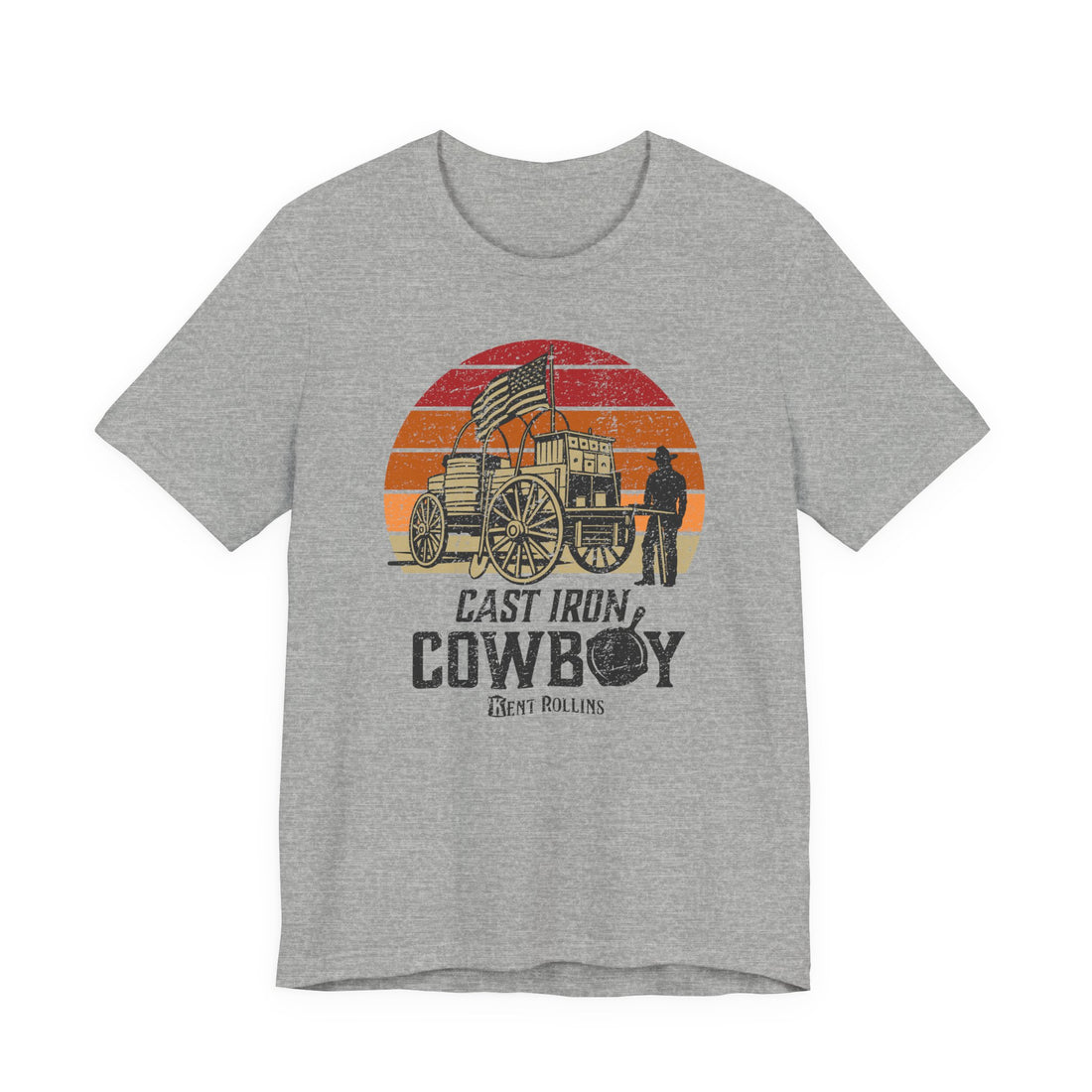 Kent Rollins Cast Iron Cowboy T-Shirt
