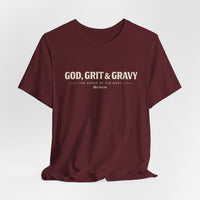 God, Grit & Gravy Tee