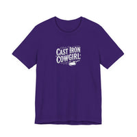 Cast Iron Cowgirl T-Shirt — Adult Unisex Classic Fit
