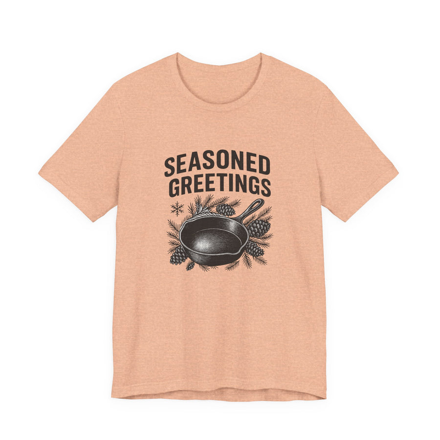 Seasoned Greetings Holiday T-Shirt for Adults