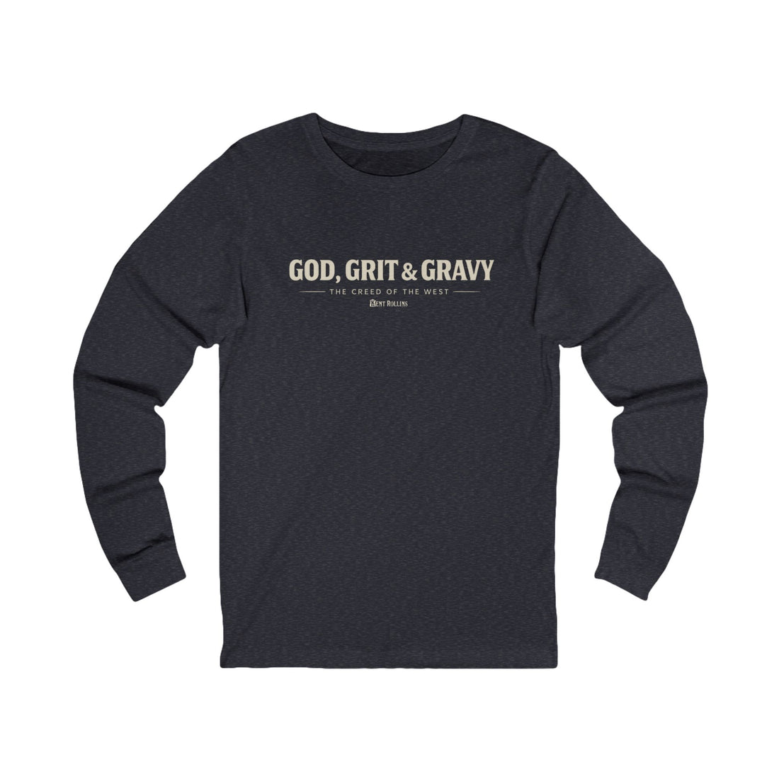 God, Grit & Gravy Long Sleeve Tee