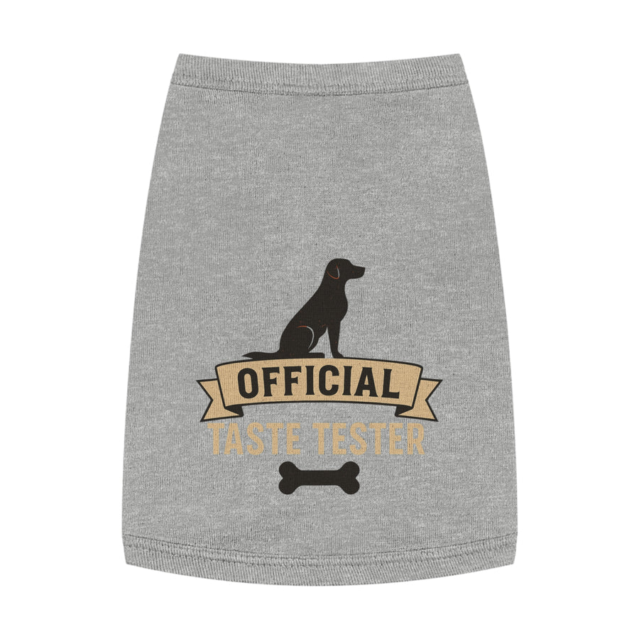 Official Taste Tester Pet Tank Top