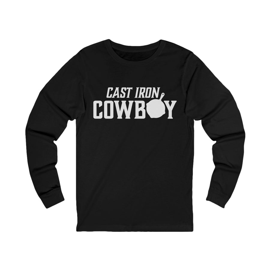 Cast Iron Cowboy Logo Long Sleeved Tee