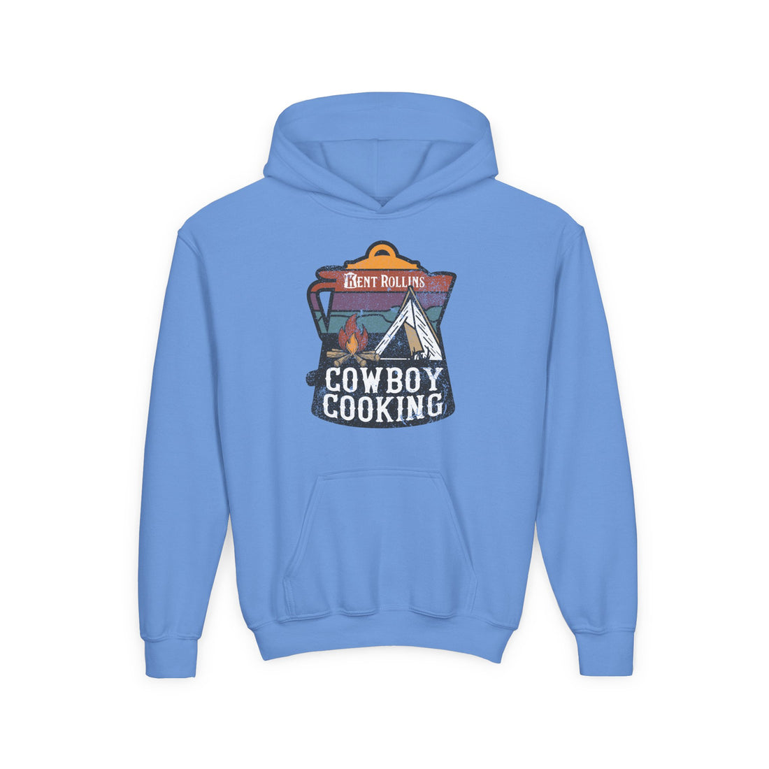 Youth Cowboy Cooking Hooded Sweatshirt