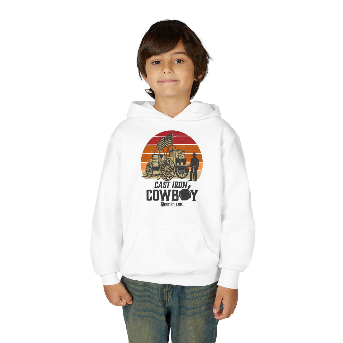 Cast Iron Cowboy Kids Hoodie