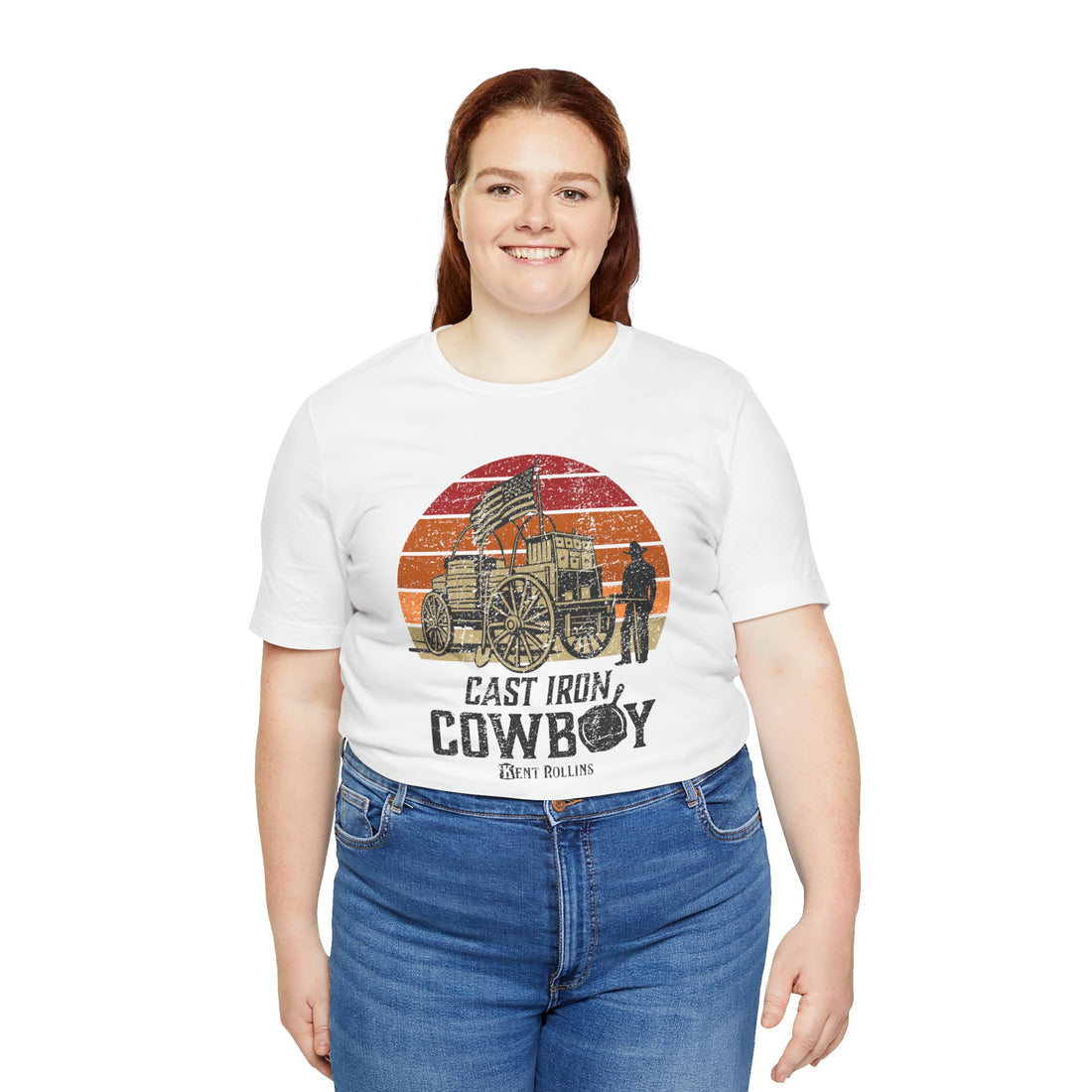 Kent Rollins Cast Iron Cowboy T-Shirt