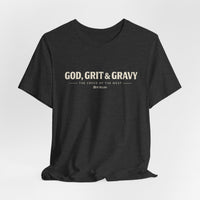 God, Grit & Gravy Tee