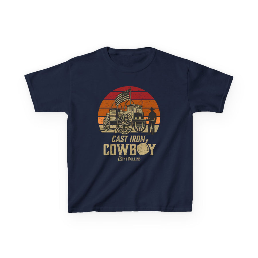 Cast Iron Cowboy Kids Heavy Cotton Tee