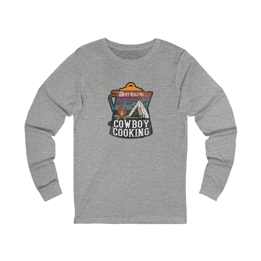 Cowboy Cooking Coffee Pot Long Sleeve Tee