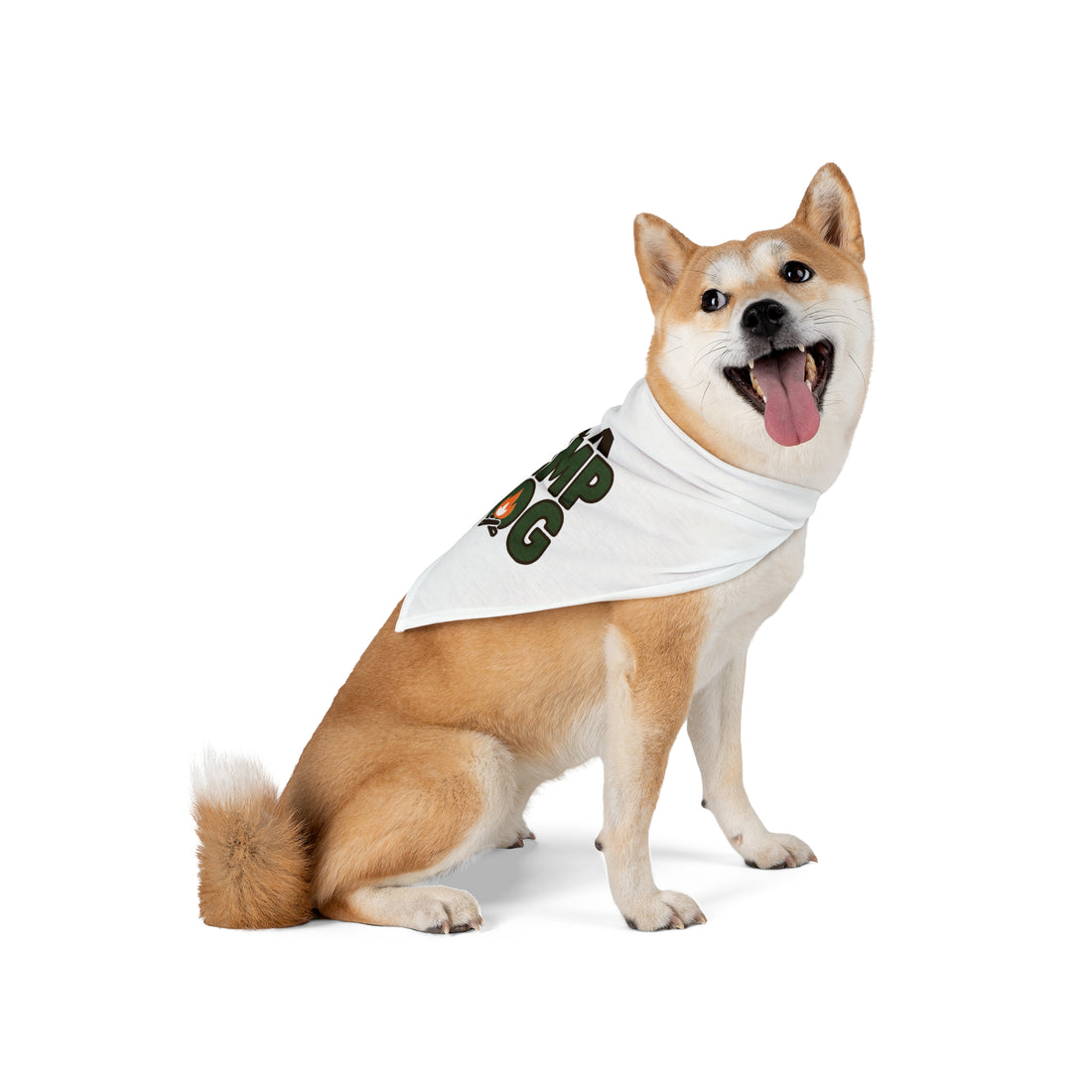 Camp Dog Pet Bandana