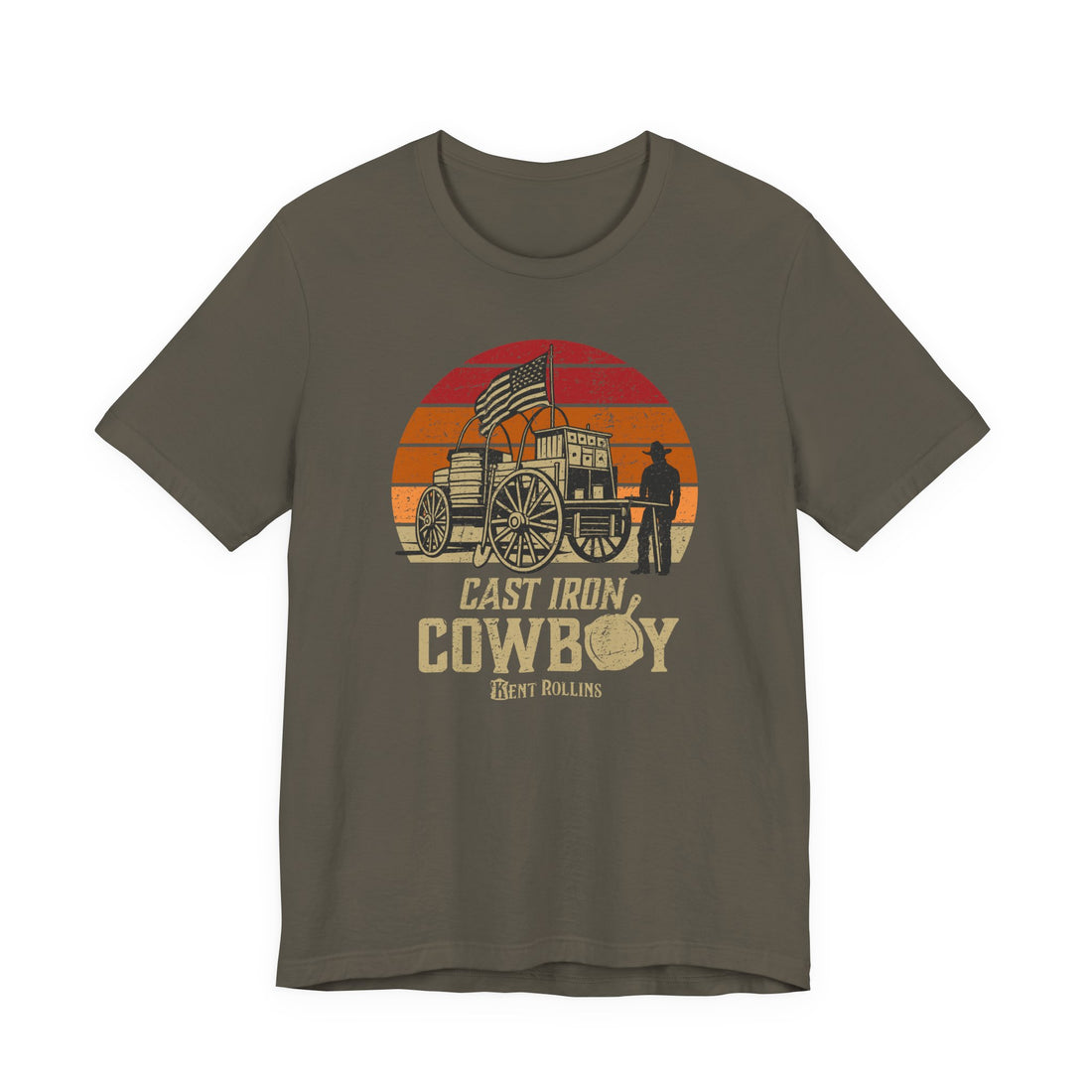 Kent Rollins Cast Iron Cowboy T-Shirt